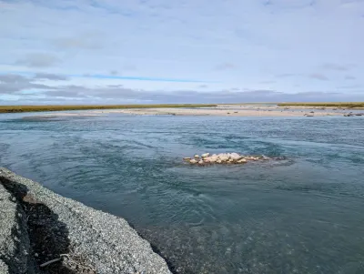 Sag River, just outside of Deadhorse