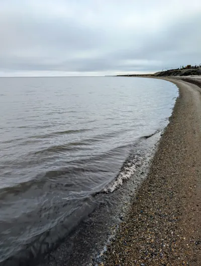 On the shores of the Arctic Ocean