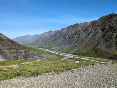 Looking back towards Deadhorse from Atigun Pass
