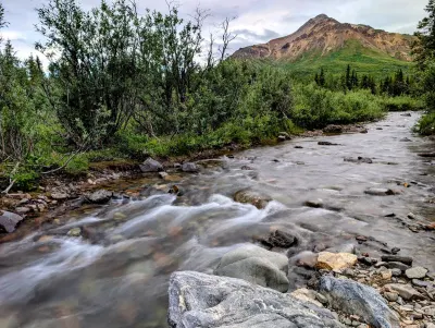 Another shot of the creekside at the campground