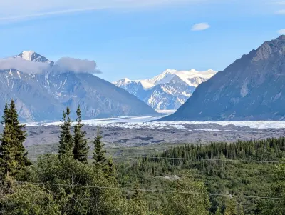 A different angle of Mantanuska glacier