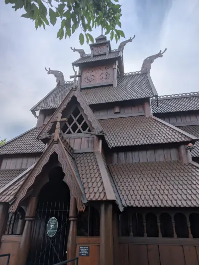 Gol Stave Church at Scandinavian Heritage Park, Minot ND