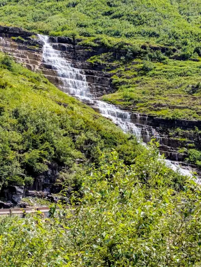 Another stepped waterfall