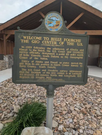 A stop at the geographical center of the U.S.