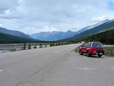 The scale of the mountains are hard to capture in photos