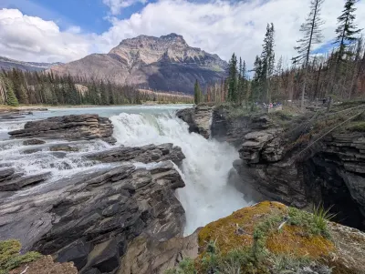 Mistaya Canyon and Waterfall