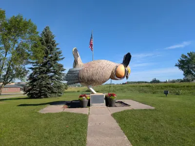 Worlds Largest Prairie Chicken, Rothsay MN