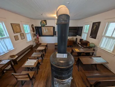 Schoolhouse at Frontier village, Jamestown ND