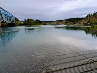 Yukon River just outside of Whitehorse YT