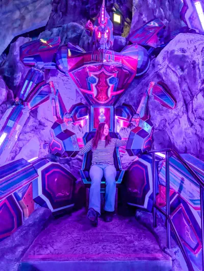 Meow Wolf - Denver. An artistic expression of an extra-terrestrial landscape