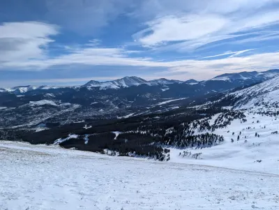 View from Breckenridge near Peak 6 
