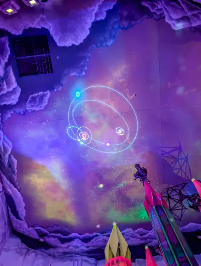Meow Wolf - Denver. An artistic expression of an extra-terrestrial landscape