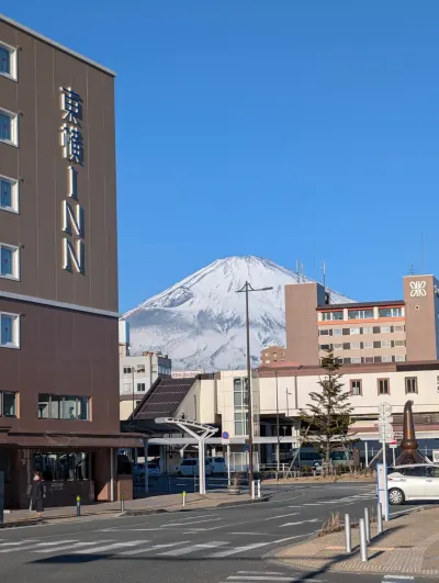 It was a prefect first morning back in Japan, with Mt. Fuji in her full glory