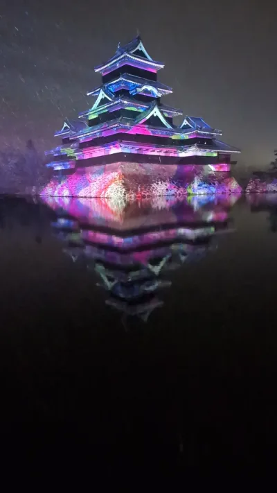 Matsumoto Castle illumination event