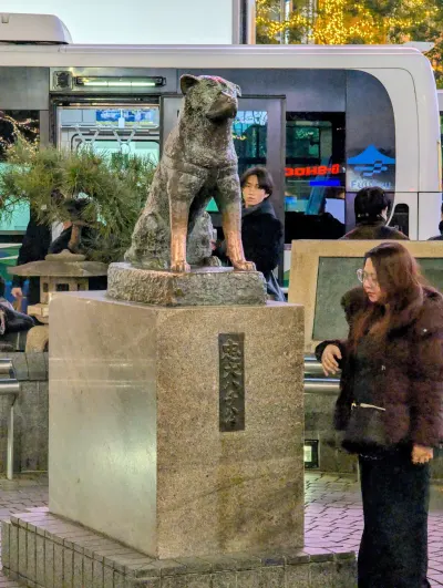 Hachiko memorial