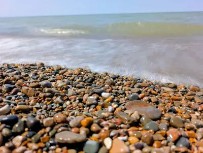 A little bit of motion blur on the surf to create unique perspective