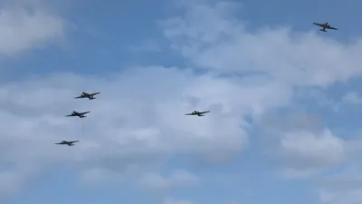 C-47/DC-3 missing man formation