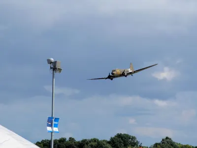 High speed pass by a C-47