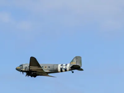 High speed pass by a C-47