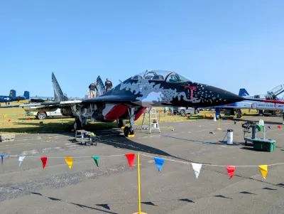 Closeup of the Mig-29