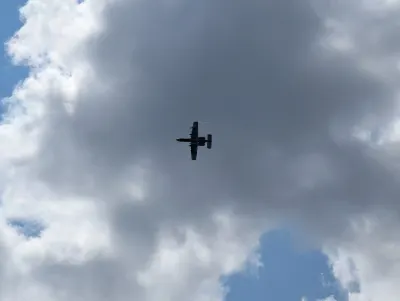 A-10 arrival to Oshkosh