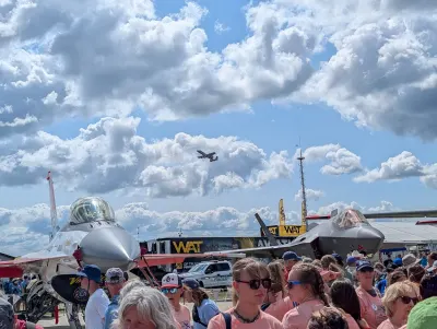 A-10 after a low pass, pulling up to go back into the pattern