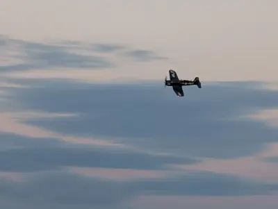 F-4U Corsair flight demonstration