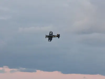 F-4U Corsair flight demonstration