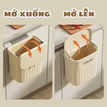 Thùng rác treo bếp