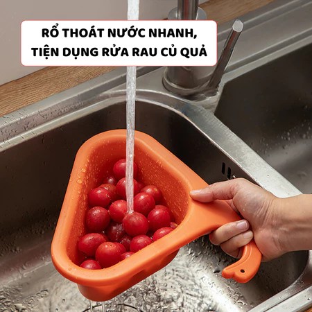 Khay lọc rác hình tam giác