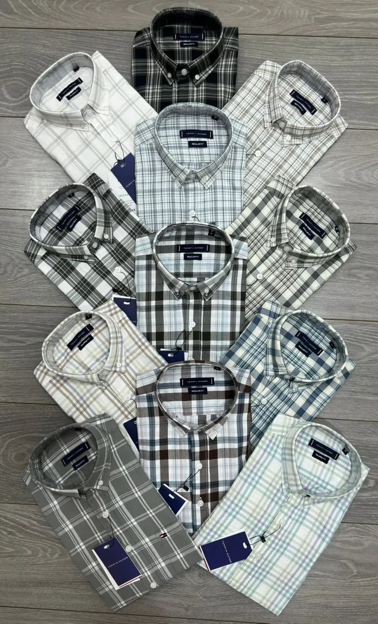 Causal check shirts  - View 1