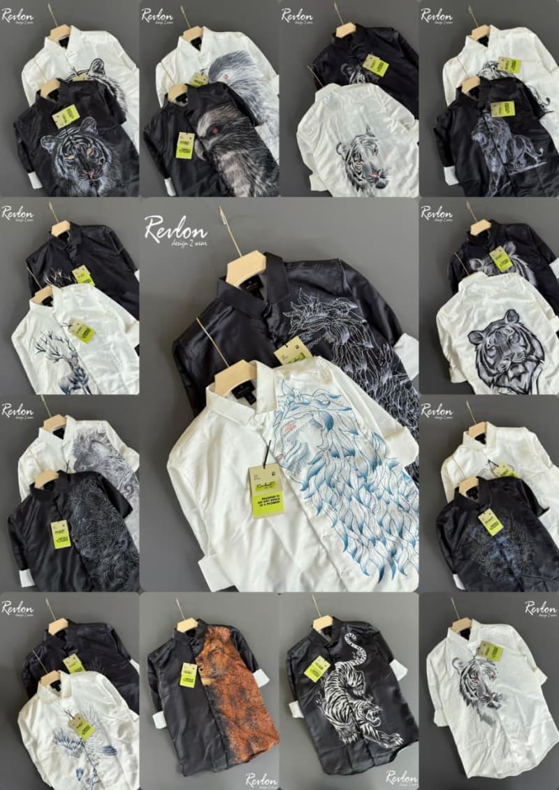 Embroidered designer shirts  - View 1