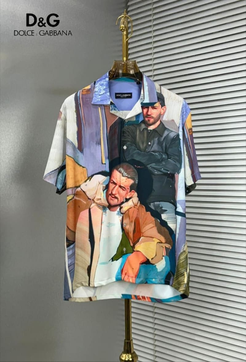 Printed cuban collar shirts  - View 6