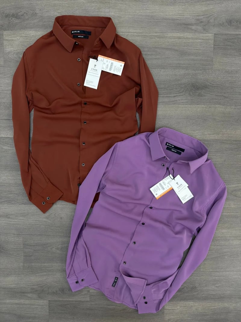 Armani plain fabric shirts  - View 5