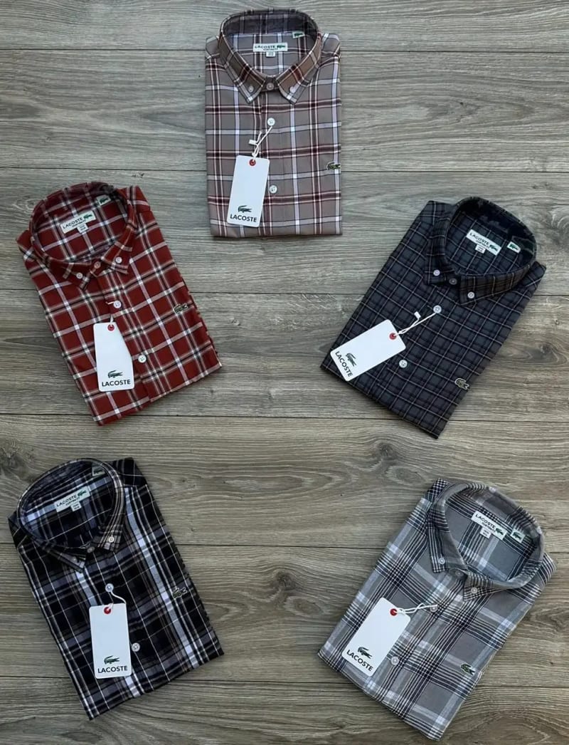 Cotton check shirts  - View 3