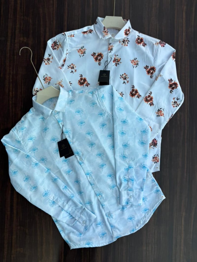  Satin Digital print shirts  - View 8