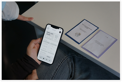User testing session