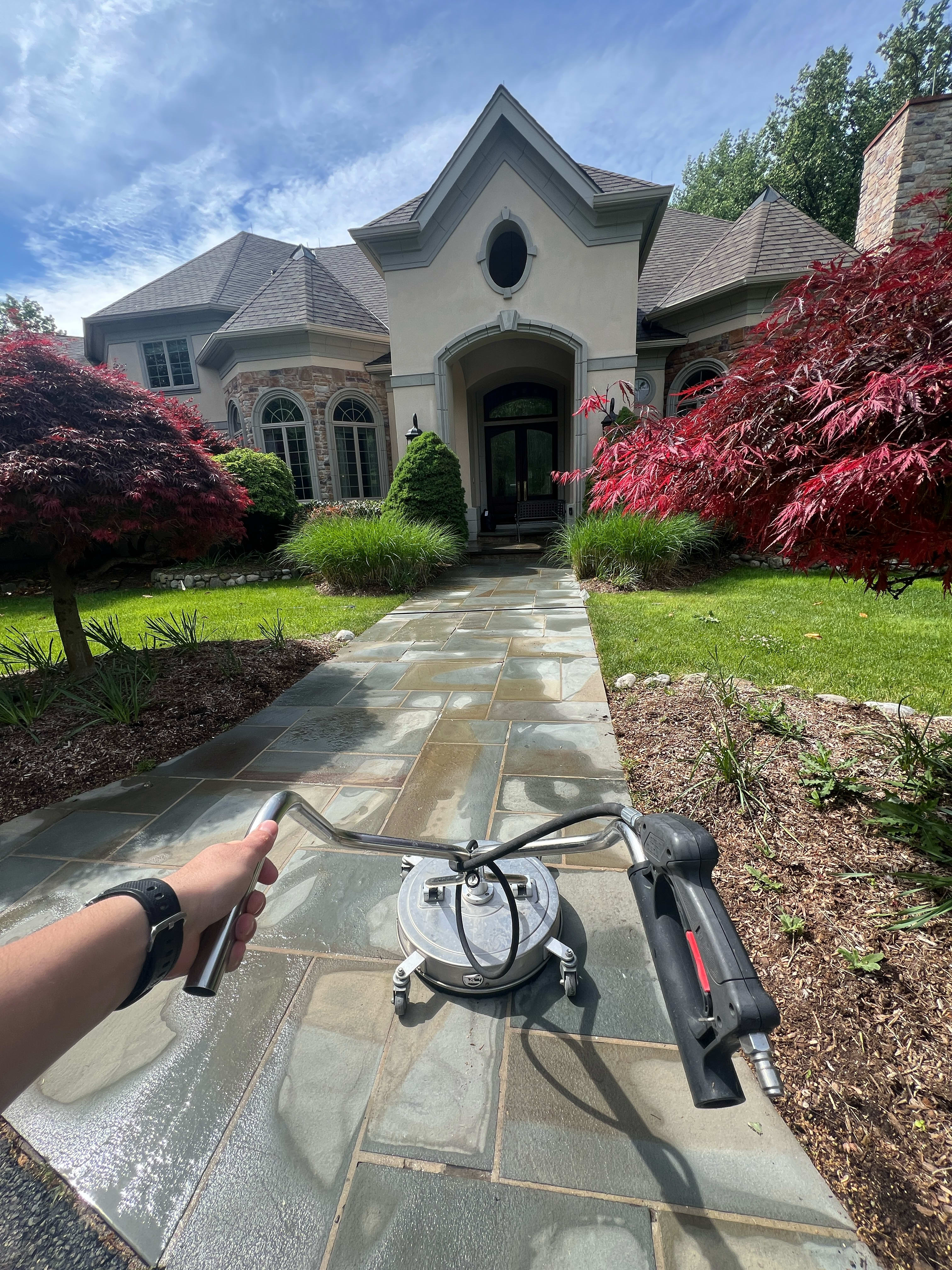 Power washing job in Middlesex County
