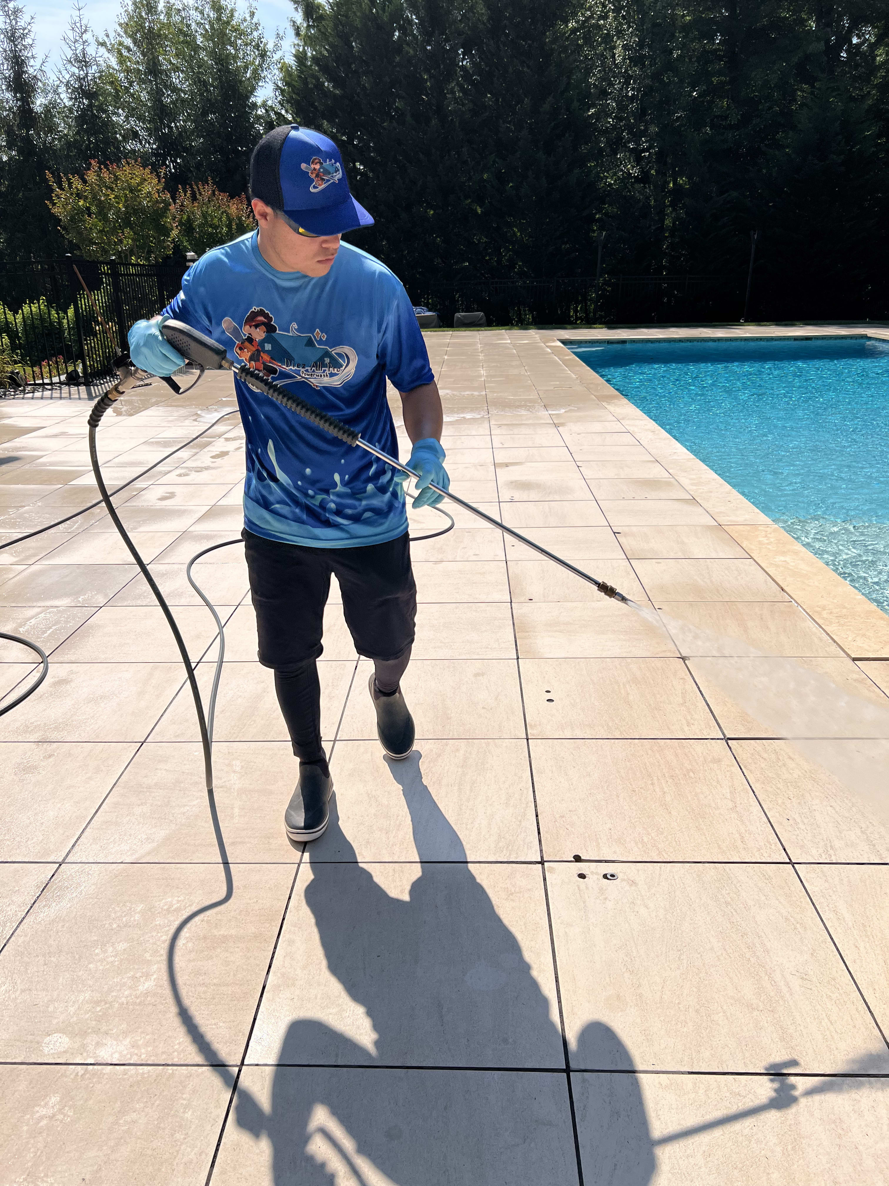 Power washing job in Middlesex County