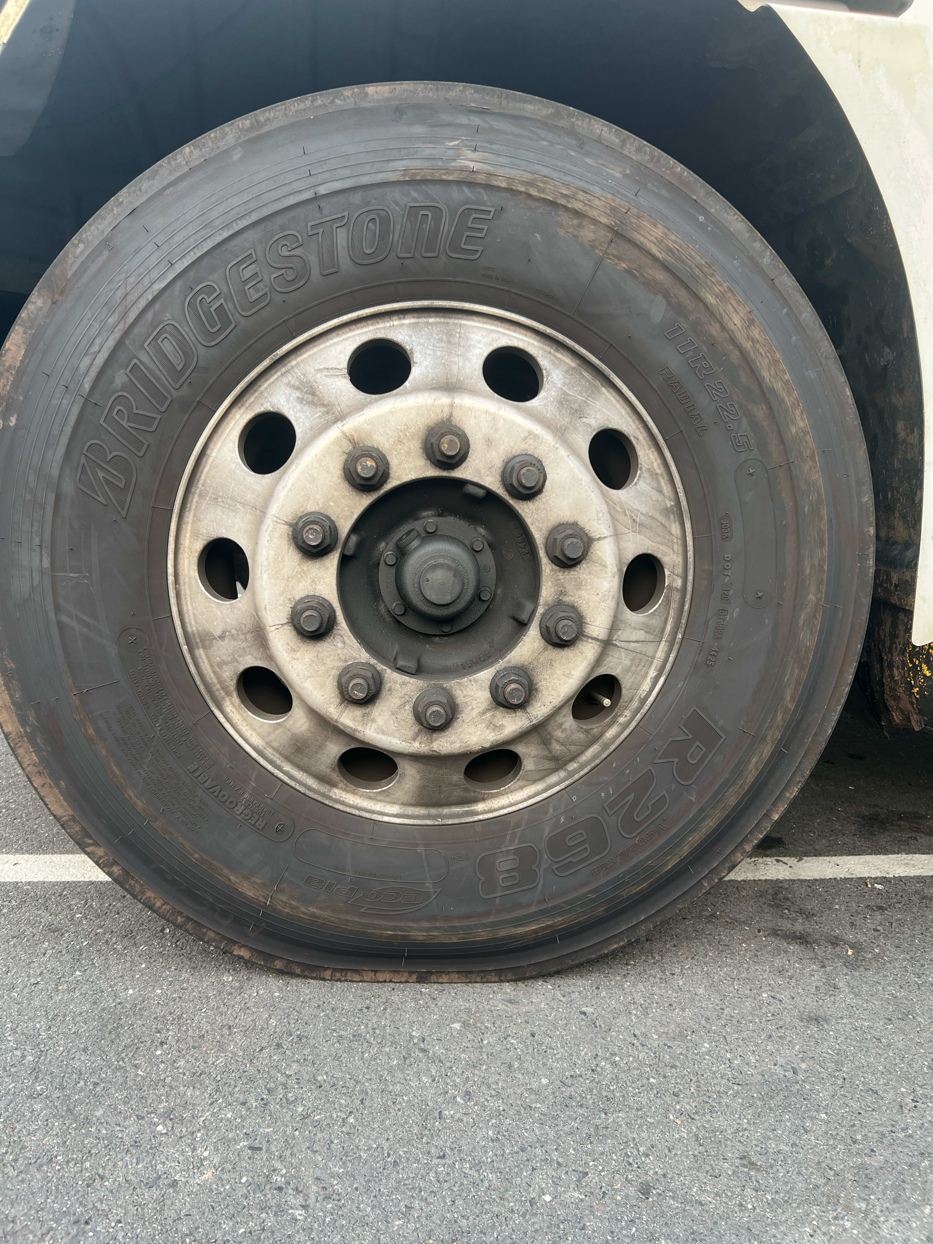 Tire before