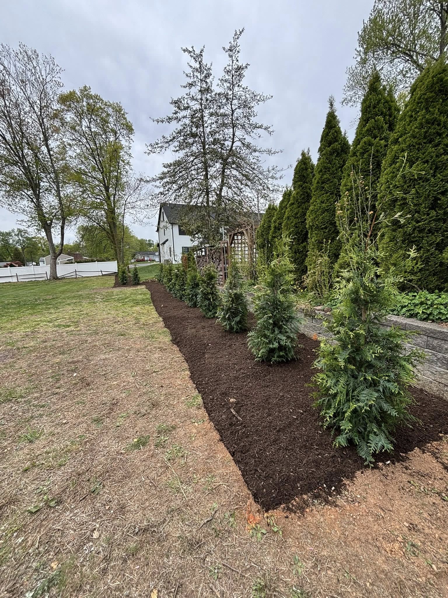 Mulching and Rock Work
