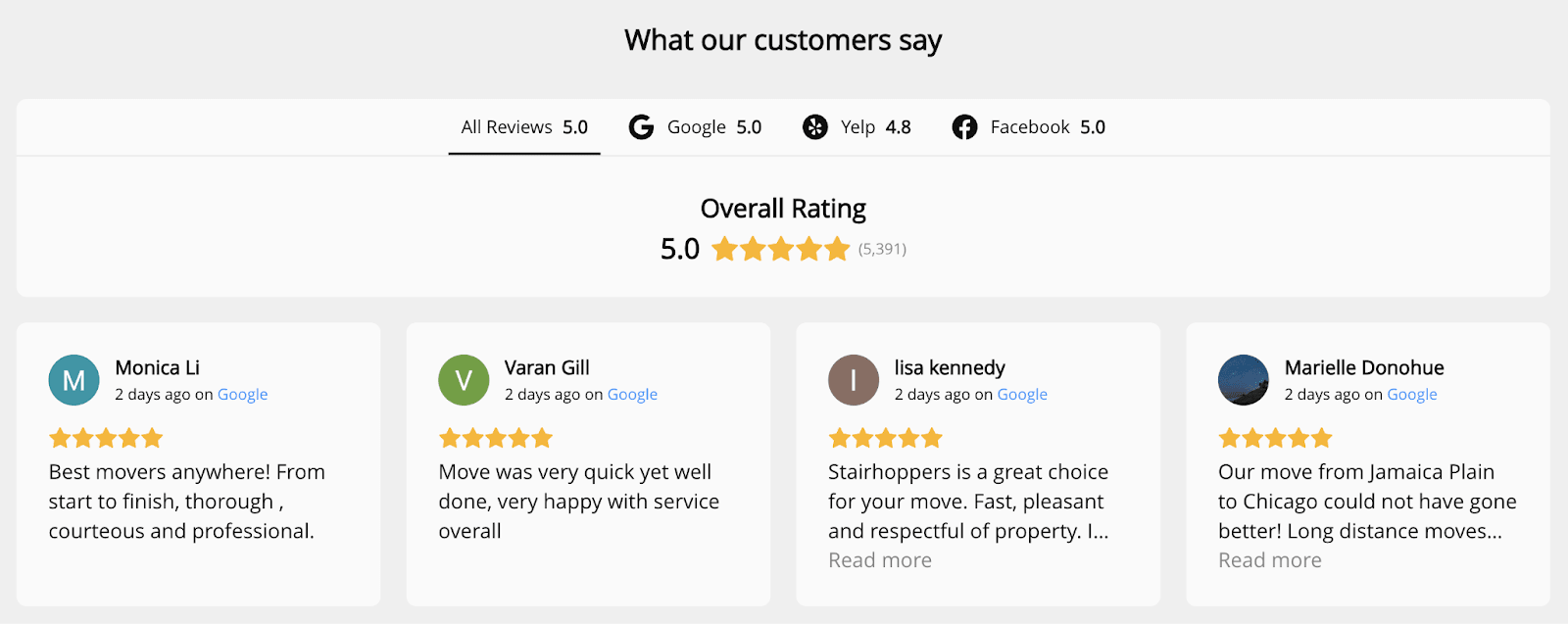 Google review automation