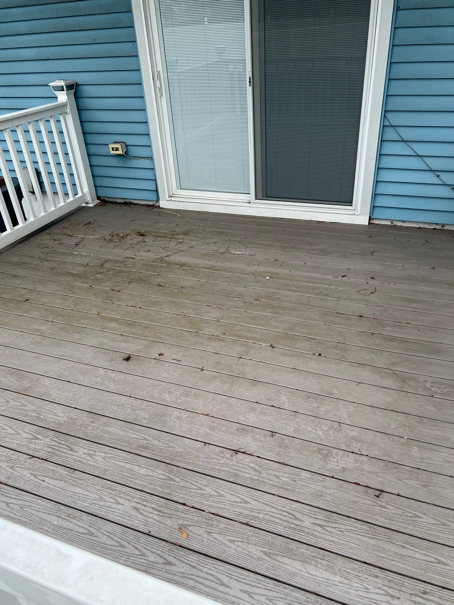 Before pressure washing by J&P