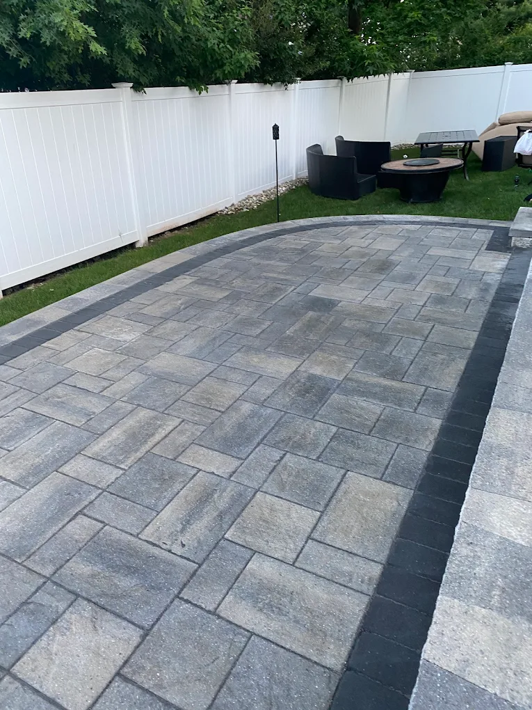 Outdoor patio installation