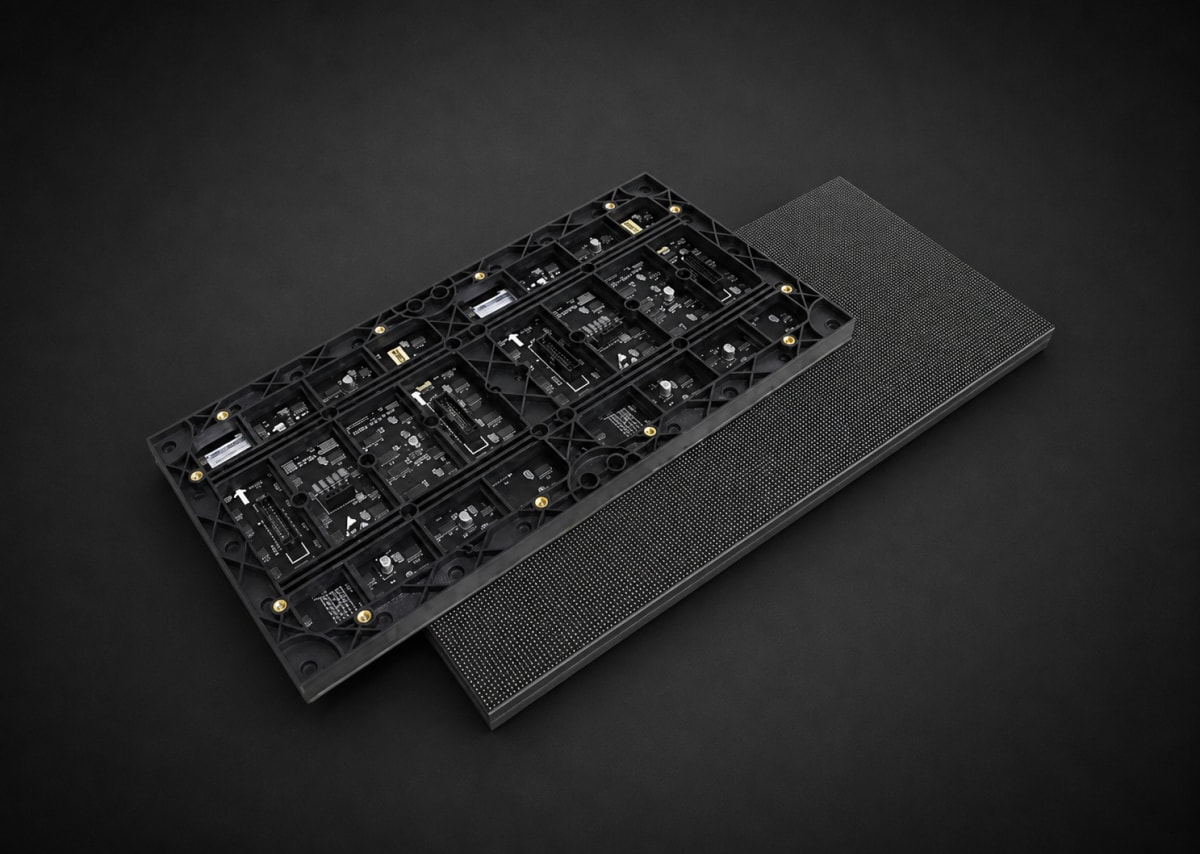 UNV Indoor Fine Pixel LED Display Module — P1.8 / P2.5 · 320×160mm · HUB75 · 140° Ultra-Wide View · P1.8 (MW7718-MI-H1G) image 1