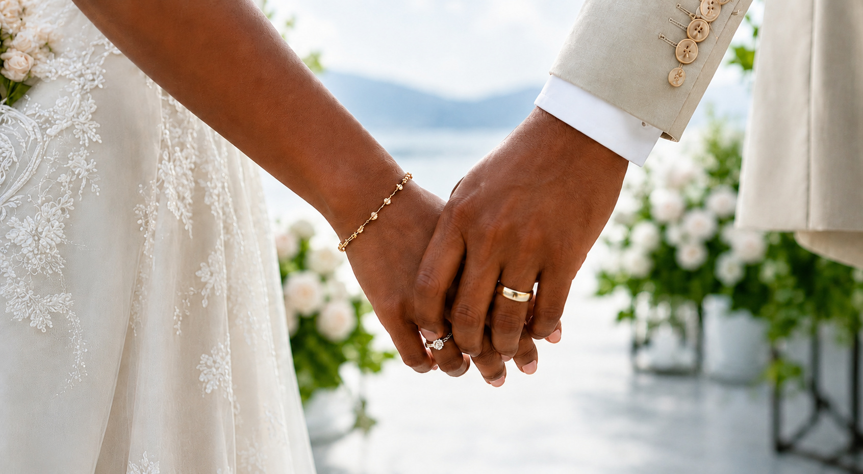 Aruna and Mimi — wedding invitation.