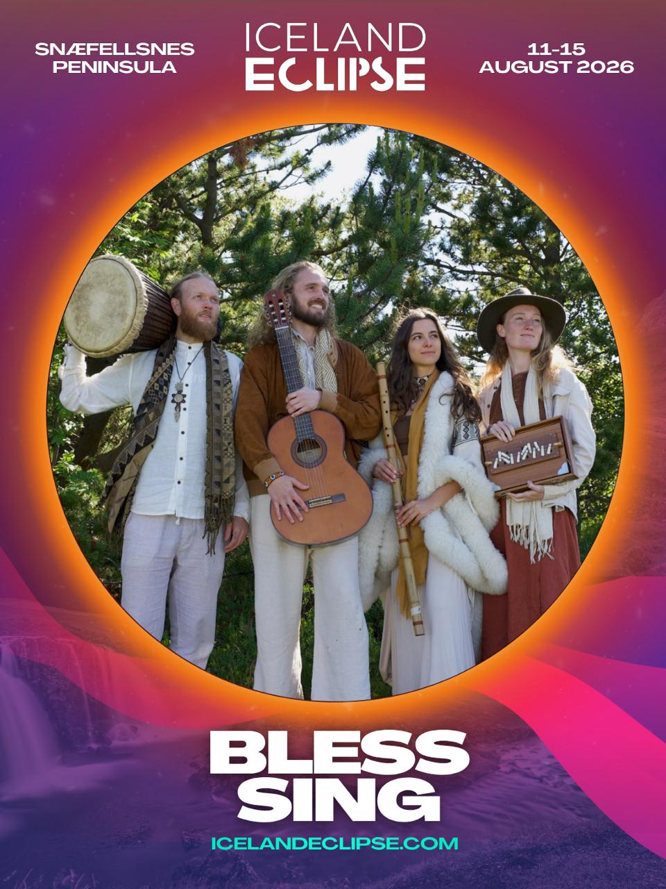 Bless Sing @ Iceland Eclipse