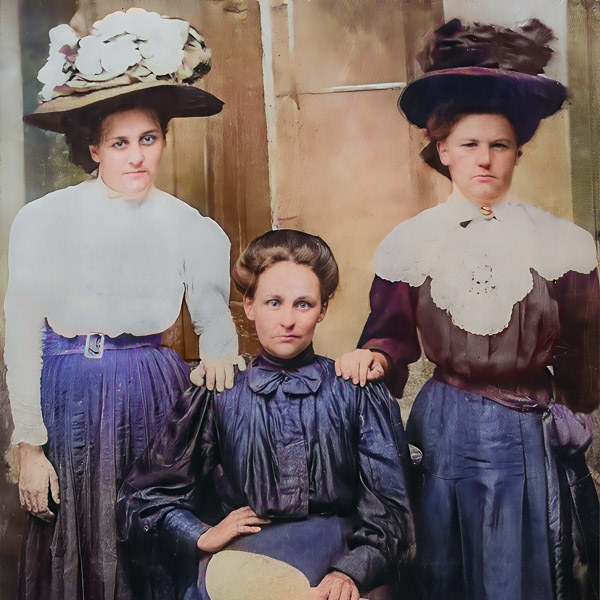 Ladies in the 1900s