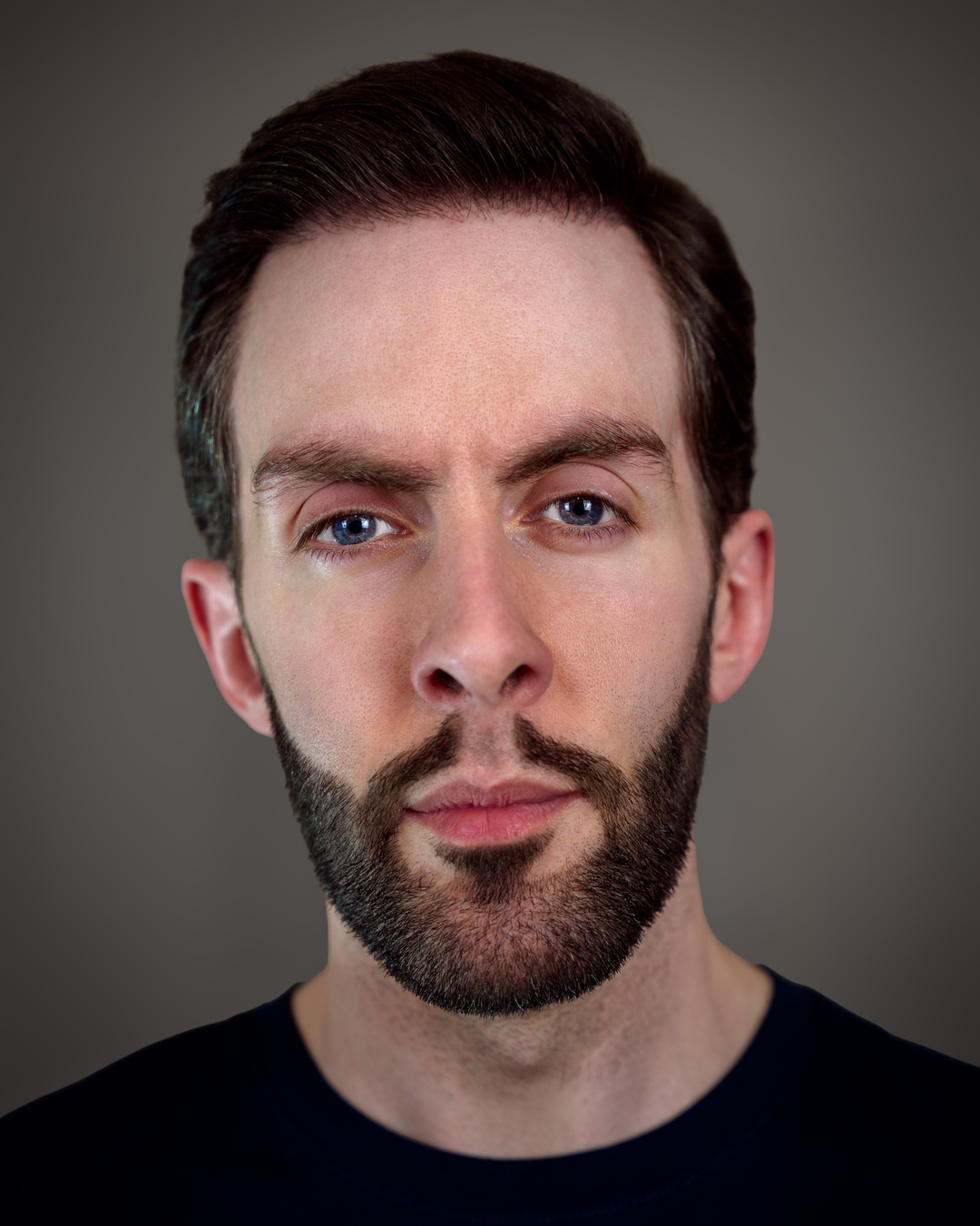 Portrait of a young man, slightly retouched