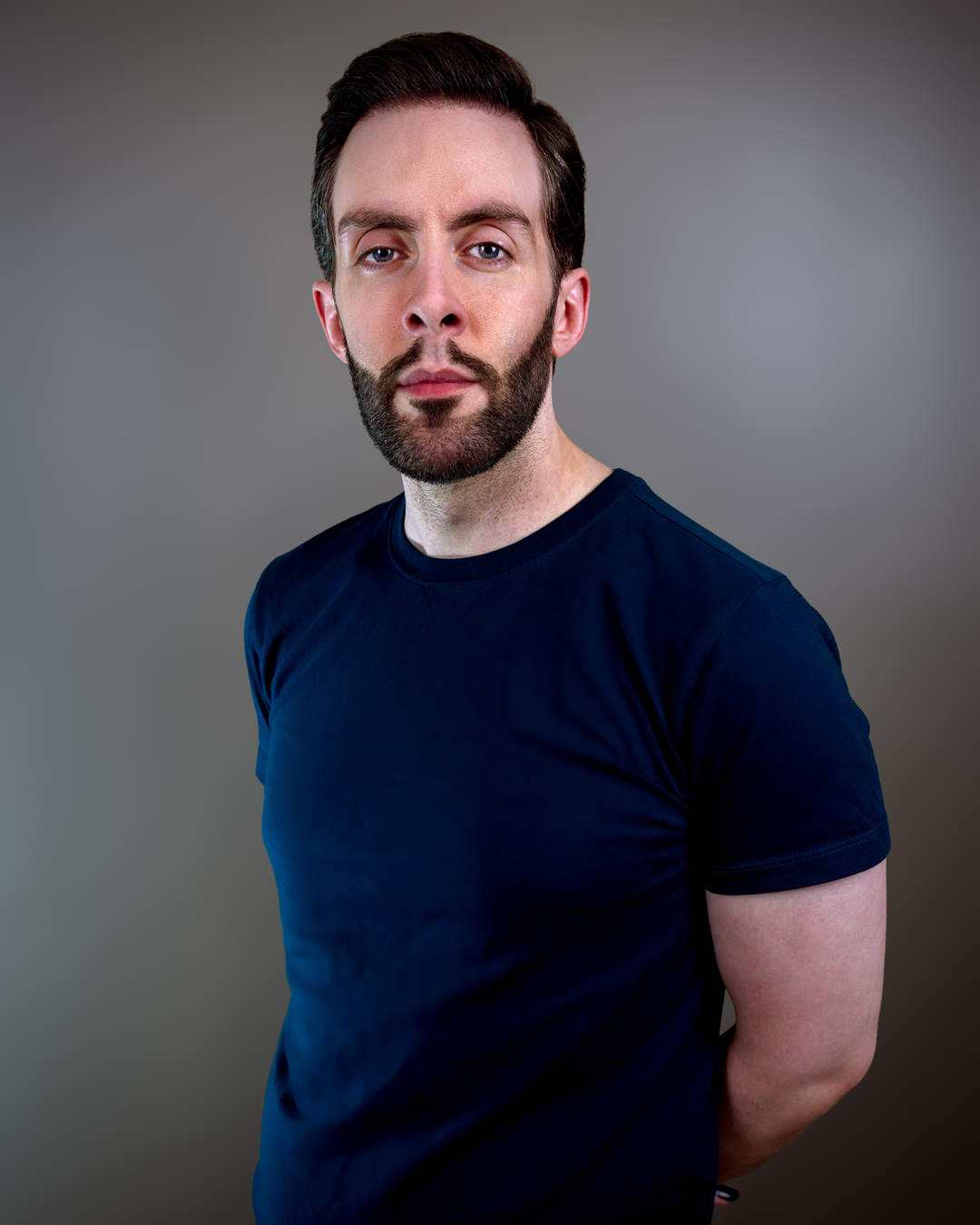 Portrait of a young man, slightly retouched